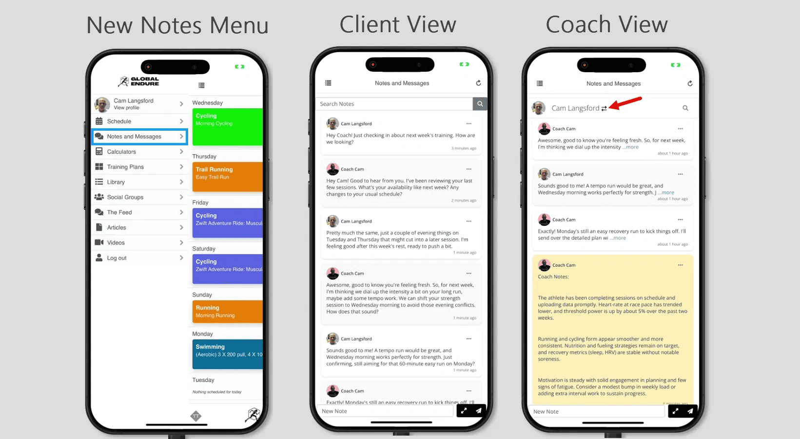 Mobile App Screens